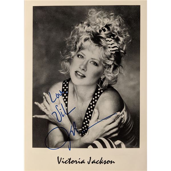 Saturday Night Live Victoria Jackson Signed Photo