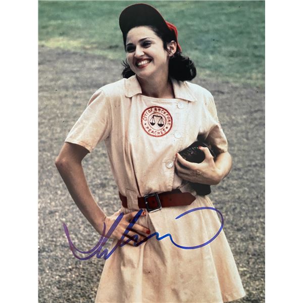 A League of Their Own Madonna signed photo