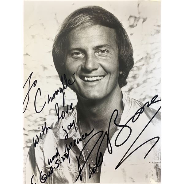 Singer Pat Boone signed photo
