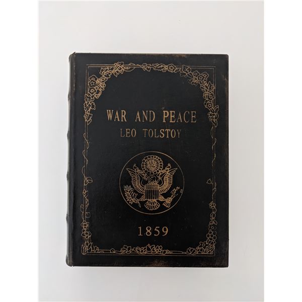 War and Peace hidden book safe