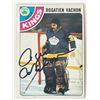 Image 1 : Los Angeles Kings Rogie Vachon 1978 Topps #20 signed trading card