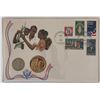 Image 2 : John F. Kennedy commemorative cover with coin
