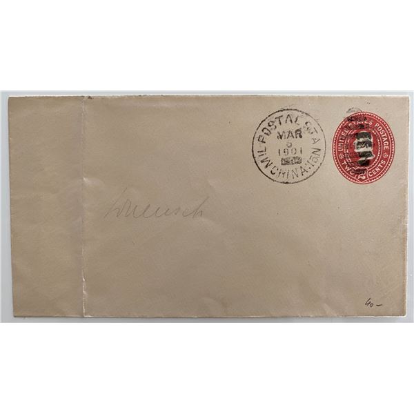 China postmark on U.S. cover