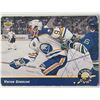 Image 1 : Buffalo Sabres Viktor Gordiuk 1992 Upper Deck #579 signed trading card