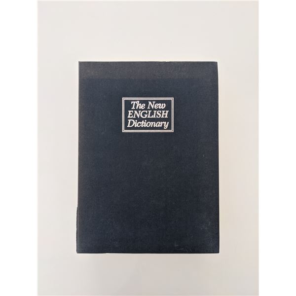 The New English Dictionary Safe