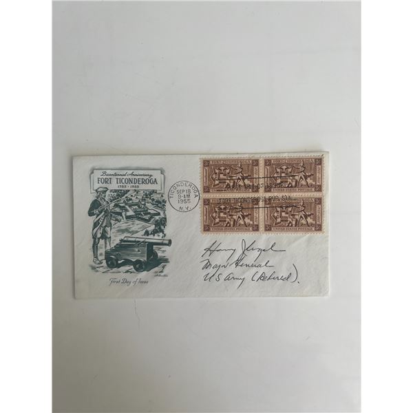 U.S. Army Deputy Judge Advocates General Harry J. Engel signed FDC