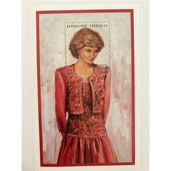 Princess Diana commemorative stamp