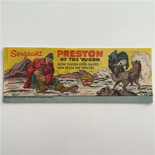 Sergeant Preston of the Yukon 1956 promotional comic book