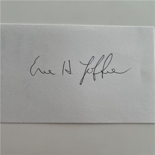 Rabbi Eric Yoffie signature cut