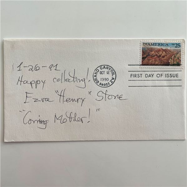 Ezra Stone signed First Day Cover