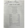 Image 1 : Director Joshua Logan signed Look to the Lillies music book