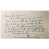 Image 2 : Ethnomusicologist Laura Boulton signed note and bio