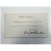 Image 1 : 39th US President Dwight D. Eisenhower facsimile printed card