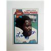 Image 1 : Miami Dolphins Larry Little signed trading card
