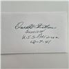 Image 1 : WWII Pearl Harbor Survivor Donald Stratton original signature