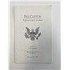 Image 1 : Bill Clinton facsimile Inaugural Address program
