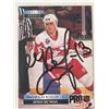 Image 1 : Detroit Red Wings Vyacheslav Kozlov 1992 Pro Set #225 signed trading card