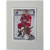Image 1 : Detroit Red Wings Nicklas Lidström 1992 Upper Deck #363 signed trading card