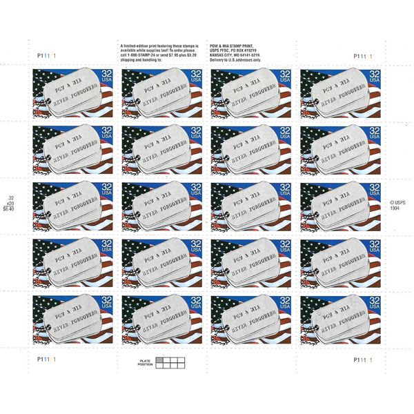 POW & MIA Stamps