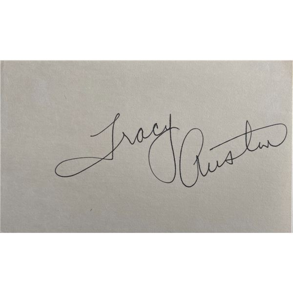 Tennis player Tracy Austin original signature
