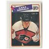 Image 1 : Philadelphia Flyers Ilkka Sinisalo 1988 O-Pee-Chee #111 signed trading card