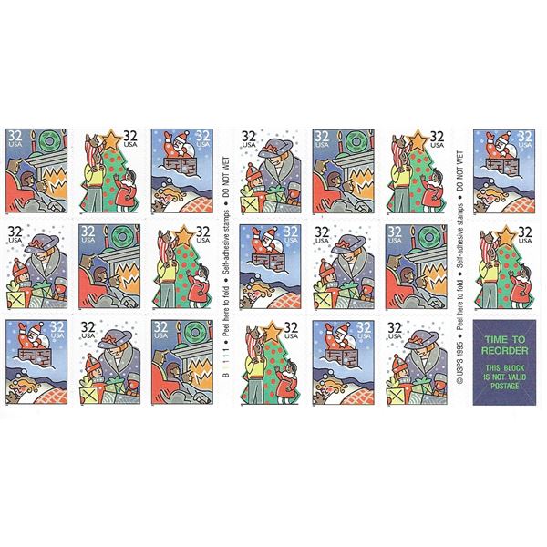 Contemporary Christmas: Family Scenes Stamps