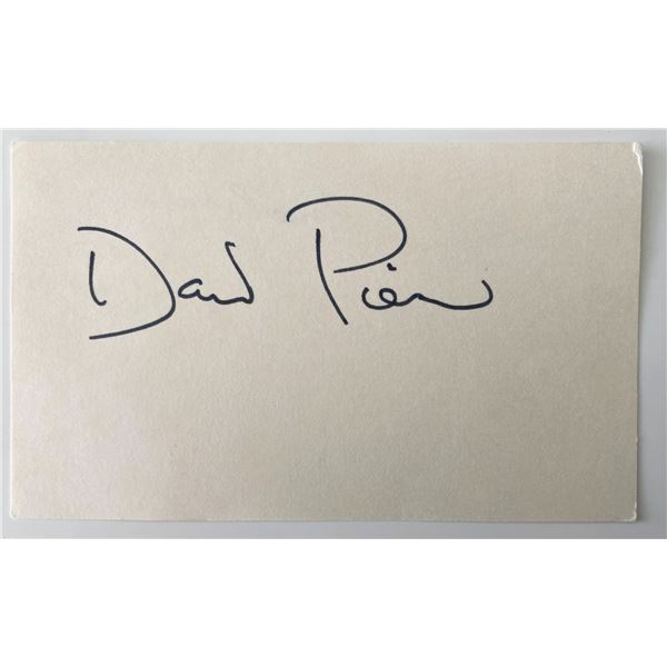 Frasers David Hyde Pierce original signature