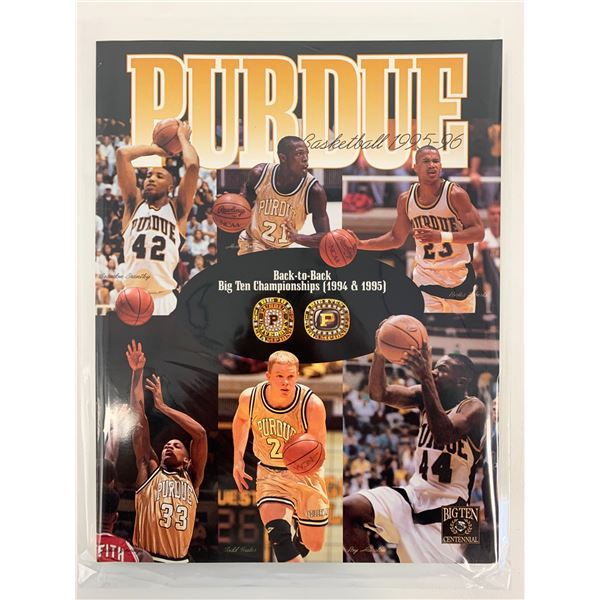 Purdue 1995-6 Basketball Program