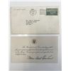 Image 1 : First Lady Mamie Eisenhower facsimile letter with first day cover