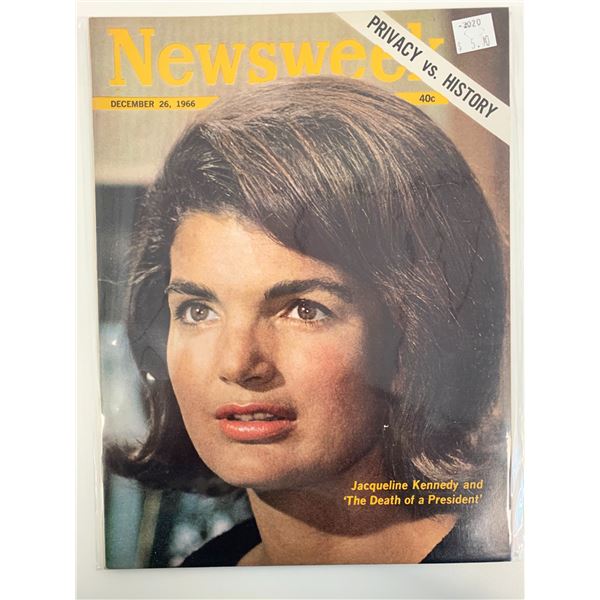1966 Newsweek Jackie Kennedy Cover