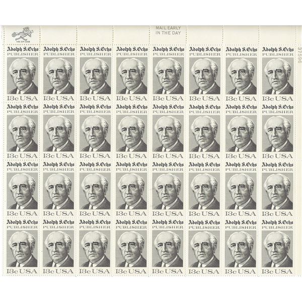 Adolph S. Ochs Stamps
