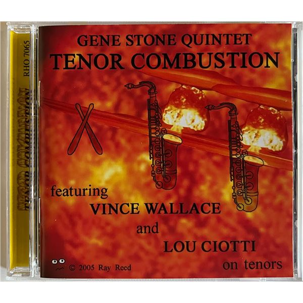 Gene Stone Quintet Tenor Combustion CD