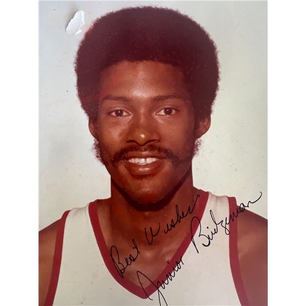 NBA Ulysses Lee "Junior" Bridgeman signed photo