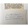 Image 1 : Rear Admiral Lee Otis Colbert signed note with bio