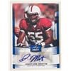 Image 1 : Jonathan Martin signed  2012 Leaf Draft #JM1 trading card