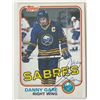 Image 1 : Buffalo Sabres Danny Gare 1981 Topps #14 signed trading card