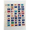 Image 1 : 1976 13¢ State Flags, Pane of 50, U.S. #1633-82