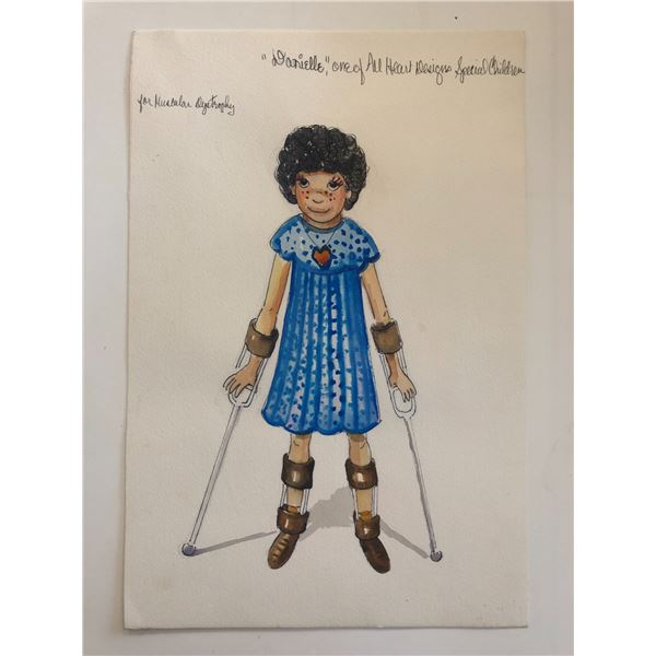 All Heart Designs Special Children Art - Danielle - For Muscular Dystrophy