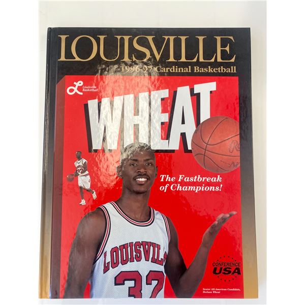 Louisville 1996-97 Cardinal Basketball book