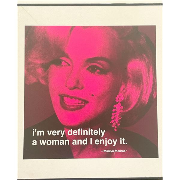 Marilyn Monroe poster