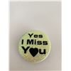 Image 1 : Yes I MIss You vintage pin