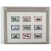 Image 1 : USPS Bi-Color Re-Issue of 1898 Trans Mississippi Sheet of Nine Stamps