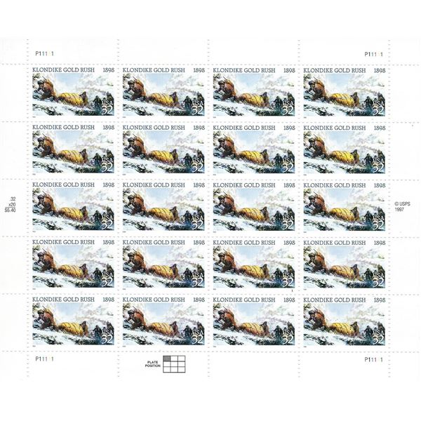 Klondike Gold Rush Stamps