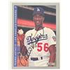 Image 1 : Los Angeles Dodgers Pedro Astacio signed  Fleer 1993 trading card