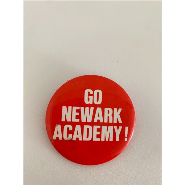 Go Newark Academy vintage pin