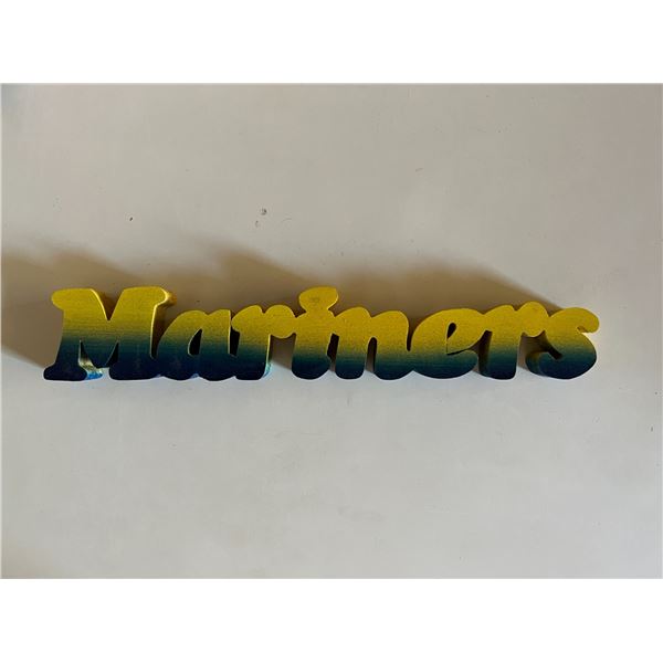 Seattle Mariners Logo Block