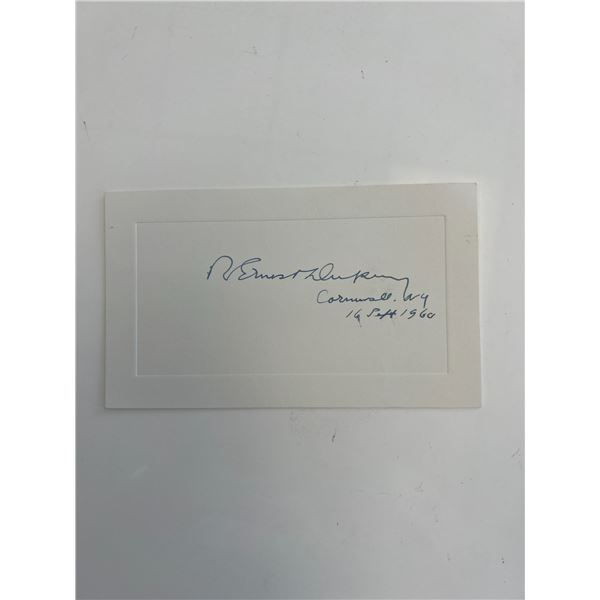 R. Ernest Duprey original signature