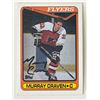 Image 1 : Philadelphia Flyers Murray Craven 1990 Topps #318 signed trading card