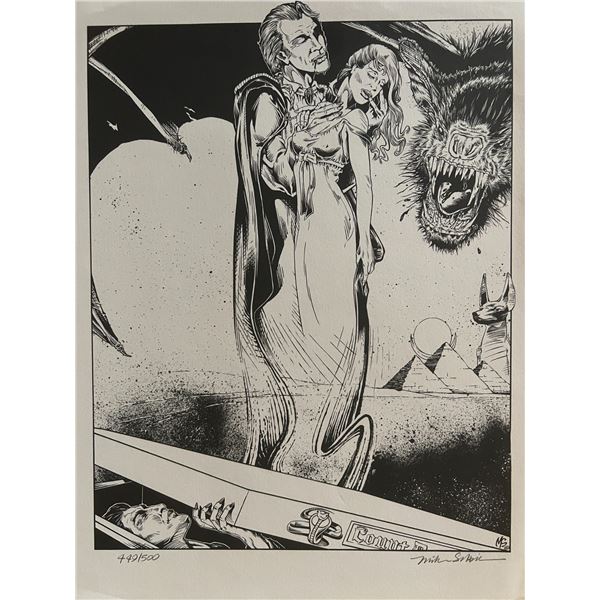 Unknown artist signed print