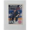 Image 1 : St. Louis Blues Bret Hedican 1992 Score #471 signed trading card